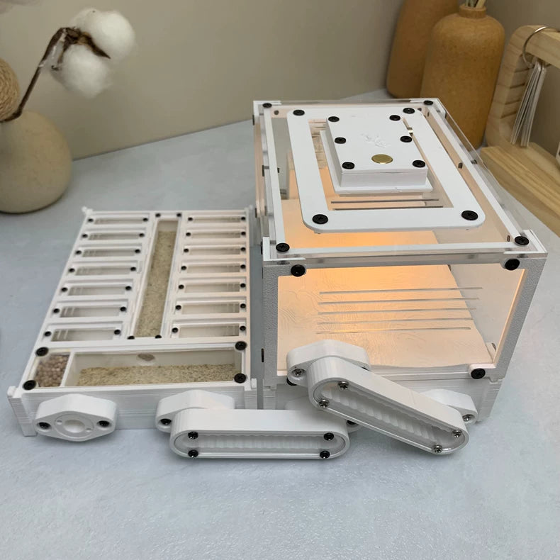 Mechanical Folding Modular Ant Nest | 3D Printed PETG | AntNook