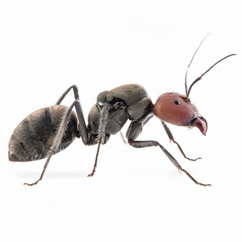 Camponotus singularis – Red-headed Carpenter Ant Colony | Giant Asian Species with Striking Coloration | AntNook